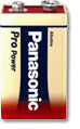Panasonic Alkaline Pro Power 6LR61PPG - Batterie 9V