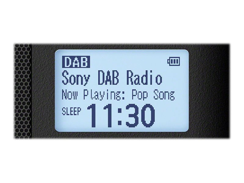 Sony XDR-S41D - Tragbares DAB-Radio - 0.65 Watt