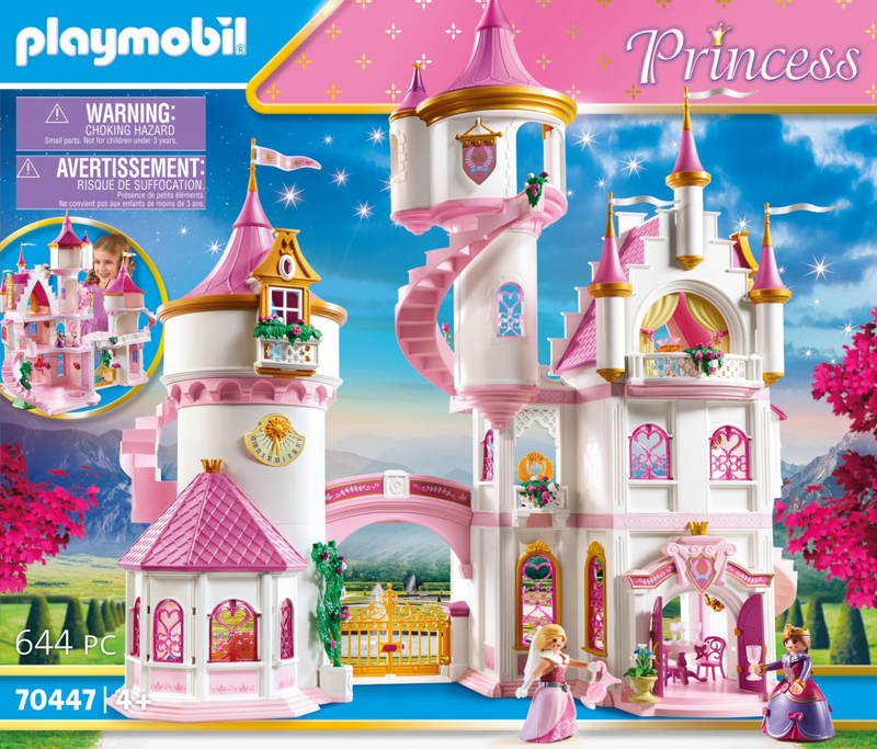 PLAYMOBIL Princess Großes Prinzessinnenschloss - Schloss - Junge/Mädchen - 4 Jahr(e) - Mehrfarben - Kunststoff