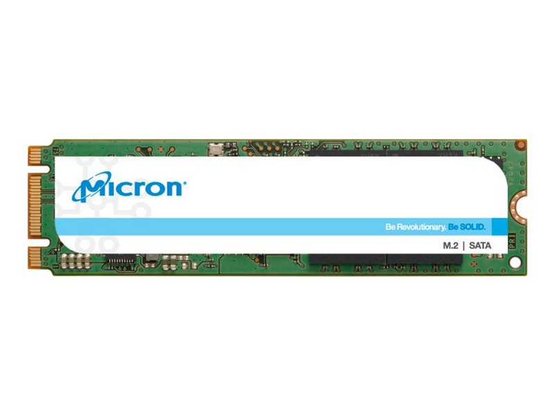 Micron 1300 - 1024 GB SSD - intern - M.2 - SATA 6Gb/s - Self-Encrypting Drive (SED)