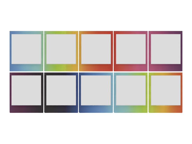 Fujifilm Instax Square Rainbow - Instant-Farbfilm