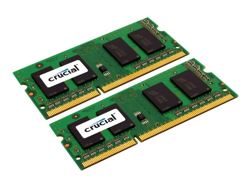 Micron Crucial - DDR3L - kit - 16 GB: 2 x 8 GB - SO DIMM 204-PIN
