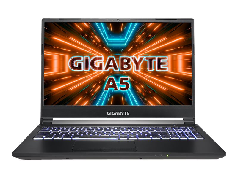 Gigabyte A5 K1 BDE2150SB - AMD Ryzen 7 5800H / 3.2 GHz - Win 11 Home - GF RTX 3060  - 16 GB RAM - 1 TB SSD NVMe - 39.6 cm (15.6")