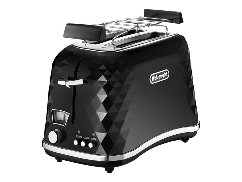 De Longhi Brillante CTJ 2103.BK - Toaster - 2 Scheibe