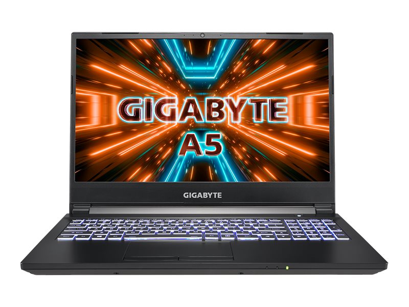 Gigabyte A5 X1 CDE2130SH - Ryzen 9 5900HX / 3.3 GHz - Windows 10 Home - GF RTX 3070  - 16 GB RAM - 512 GB SSD NVMe - 39.6 cm (15.6")
