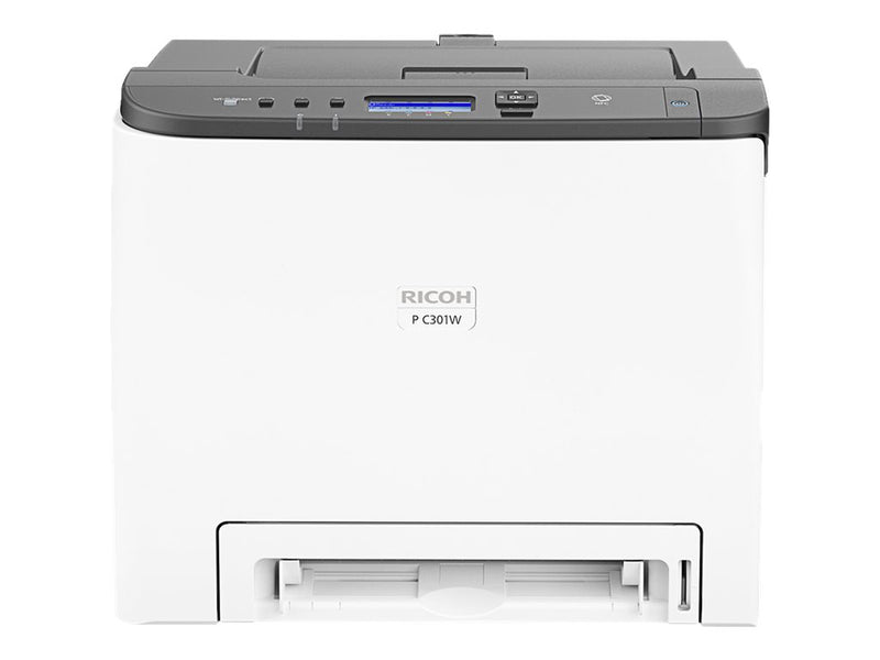 Ricoh C301W - Drucker - Farbe - Duplex - Laser - A4/Legal - 2400 x 600 dpi - bis zu 25 Seiten/Min. (einfarbig)/
