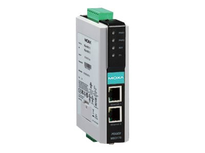 Moxa MGate MB3170-IEX - Gateway - 100Mb LAN, RS-232, RS-422, RS-485, Modbus