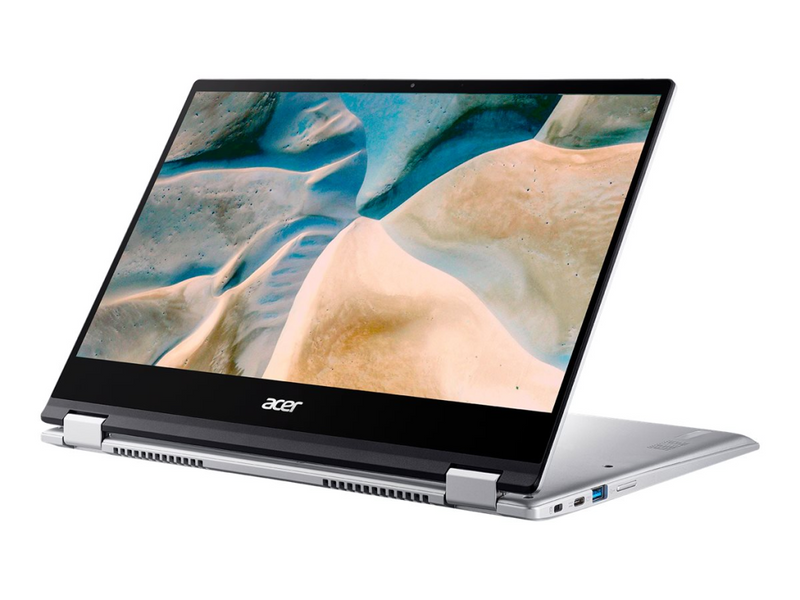 Acer Chromebook Spin 514 CP514-1H-R9PJ - Flip-Design - Athlon Silver 3050C / 2.3 GHz - Chrome OS - Radeon Graphics - 4 GB RAM - 64 GB eMMC - 35.6 cm (14")