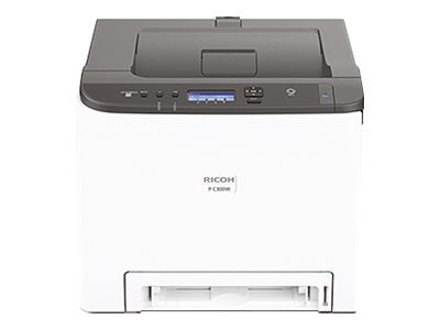 Ricoh C300W - Drucker - Farbe - Duplex - Laser - A4/Legal - 2400 x 600 dpi - bis zu 25 Seiten/Min. (einfarbig)/