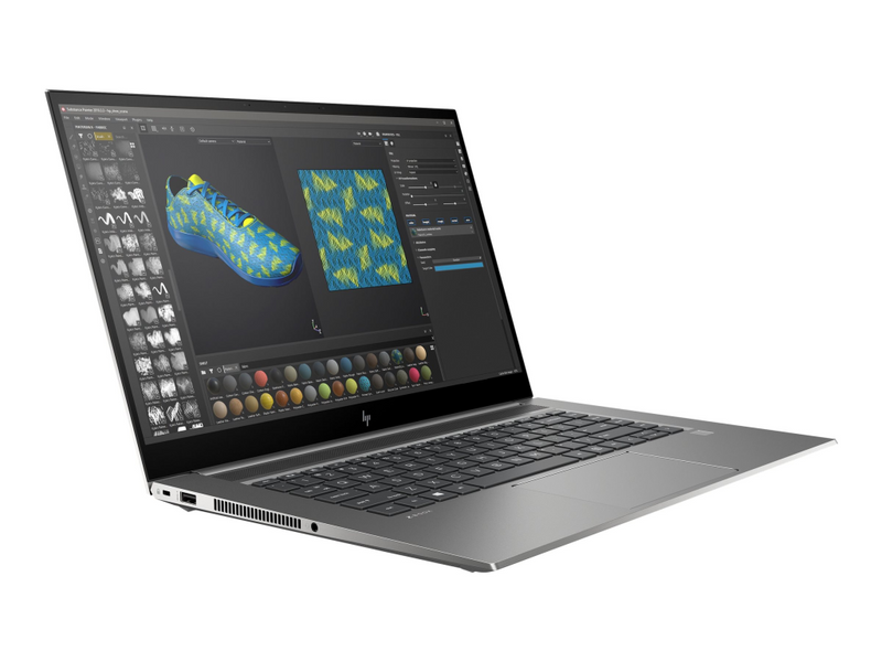 HP ZBook Studio G7 Mobile Workstation - Core i7 10850H / 2.7 GHz - vPro - Win 10 Pro 64-Bit - Quadro T1000  - 32 GB RAM - 1 TB SSD NVMe, TLC - 39.6 cm (15.6")