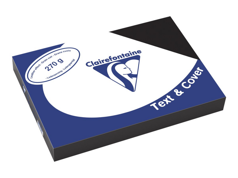 Exacompta Clairefontaine TROPHEE Text and Cover - Schwarz - A4 (210 x 297 mm)
