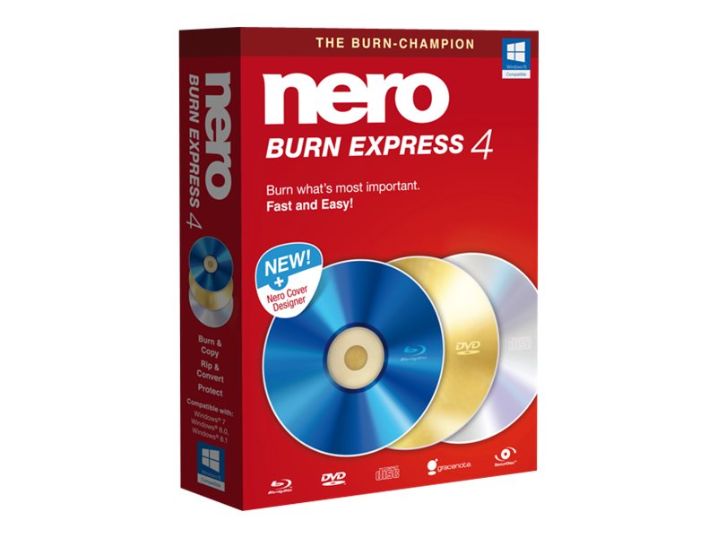 Nero BurnExpress - (v. 4) - Box-Pack - DVD - Win