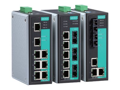 Moxa EDS-405A-SS-SC-T - Switch - managed - 3 x 10/100 + 2 x 100Base-FX