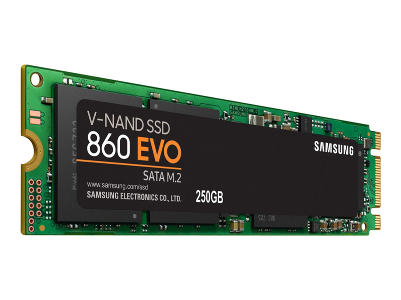 Samsung 860 EVO MZ-N6E250BW - 250 GB SSD - intern