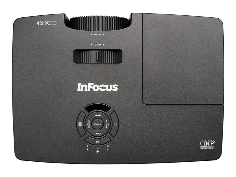 InFocus IN116xv - DLP-Projektor - tragbar - 3D - 3800 lm - WXGA (1280 x 800)
