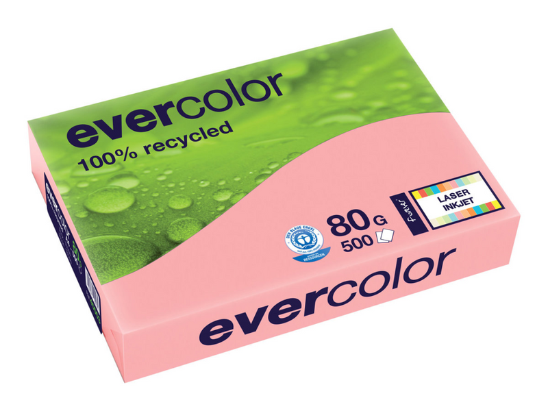 Exacompta Clairefontaine Evercolor - Pink - A4 (210 x 297 mm)