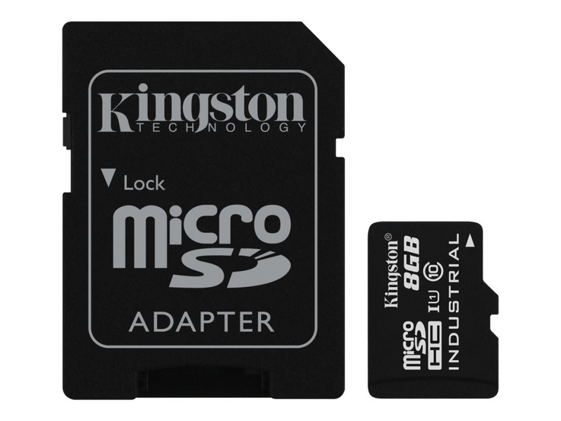 Kingston Flash-Speicherkarte (microSDHC/SD-Adapter inbegriffen)