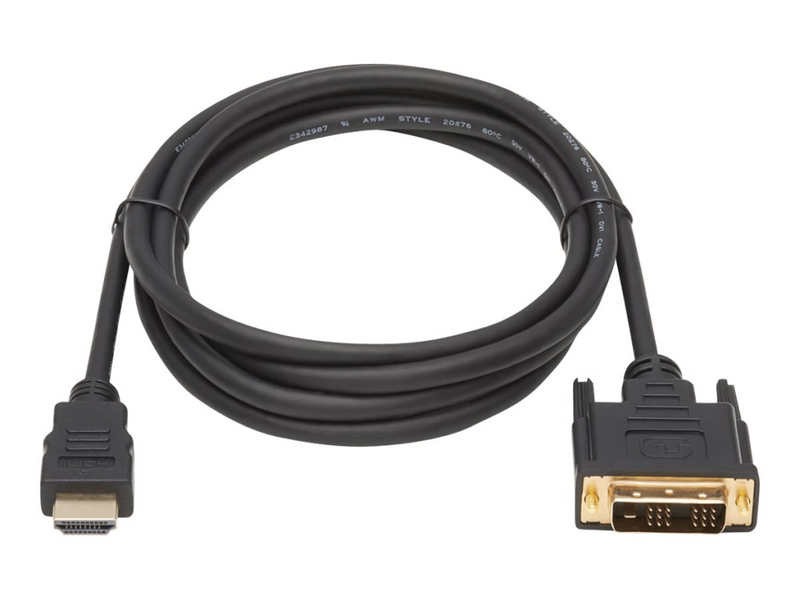 Tripp 6ft HDMI to DVI-D Digital Monitor Adapter Video Converter Cable M/M 1080p 6'