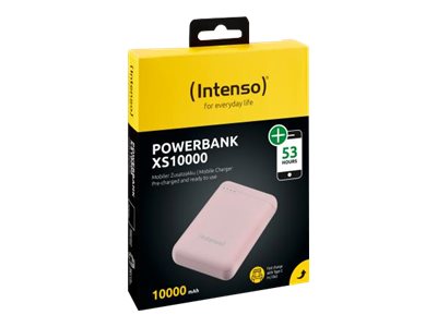 Intenso XS10000 - Powerbank - 10000 mAh - 3.1 A - 2 Ausgabeanschlussstellen (USB, USB-C)