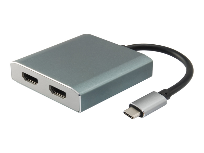 Equip Externer Videoadapter - USB-C - 2 x HDMI