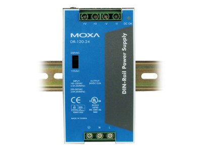 Moxa DR-120-24 - Netzteil - AC 88-132/176-264 V