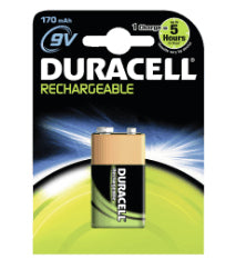 Duracell Recharge Ultra - Batterie 6HR61 - NiMH - (wiederaufladbar)