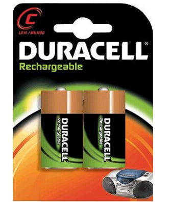 Duracell Recharge Ultra - Batterie 2 x C - NiMH - (wiederaufladbar)