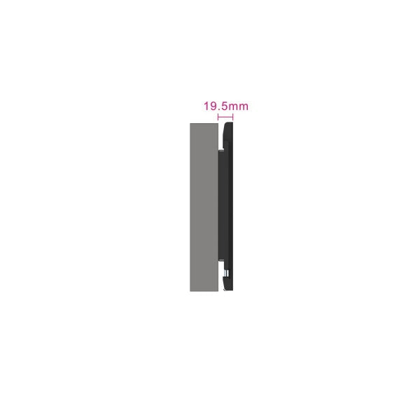 Eminent EasyFix EW1501 - Klammer für Flachbildschirm - Aluminium, Stahl - Schwarz - Bildschirmgröße: 58.4-106.7 cm (23"-42")