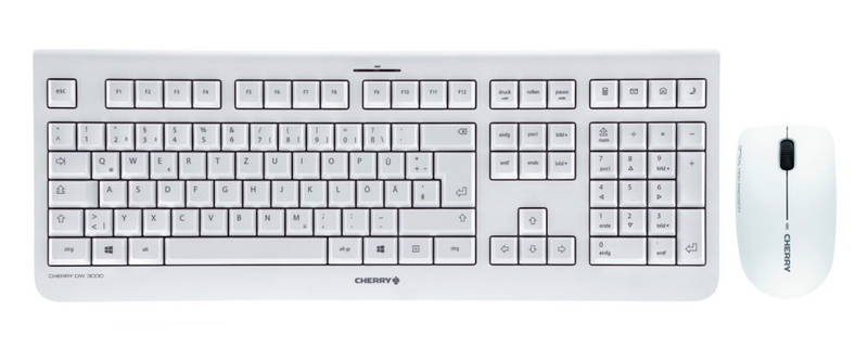 Cherry DW 3000 - Tastatur-und-Maus-Set - kabellos