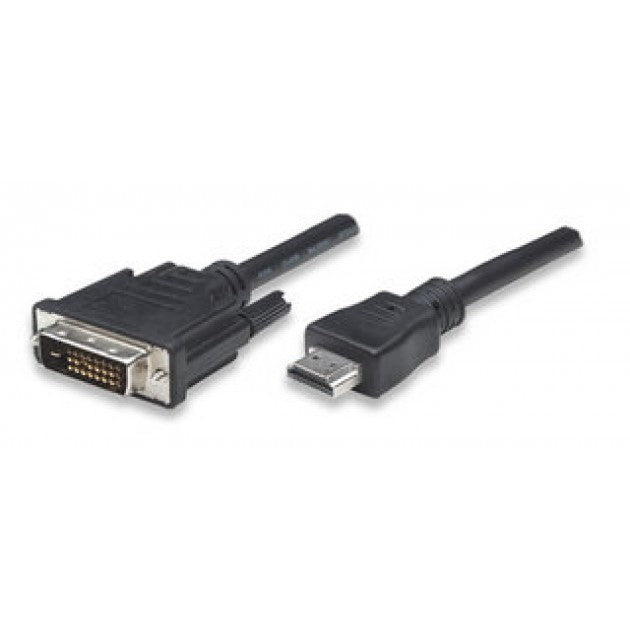 Techly DVI-Kabel - Single Link - HDMI (M)