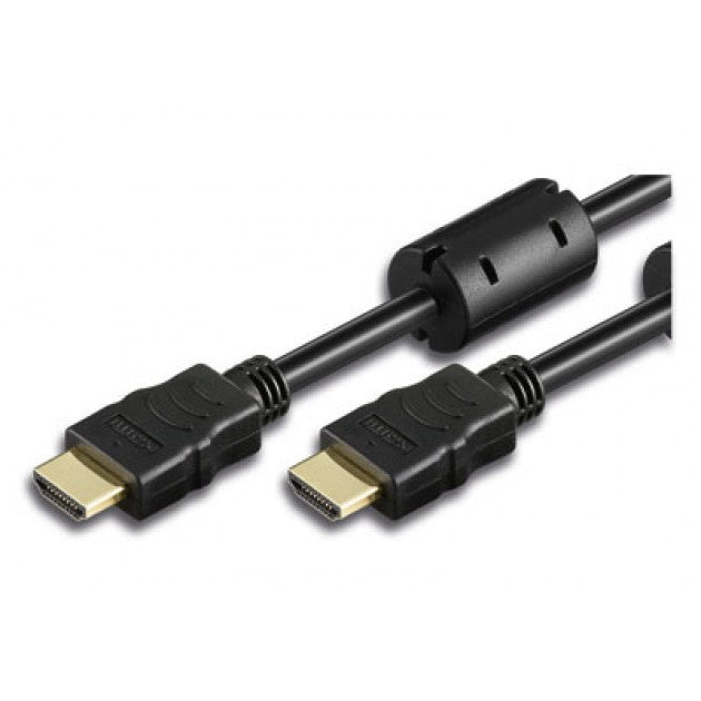 Techly ICOC HDMI-FR - Highspeed - HDMI-Kabel mit Ethernet