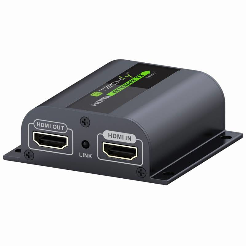 Techly HDMI Extender with IR on Cat. 6 Cable