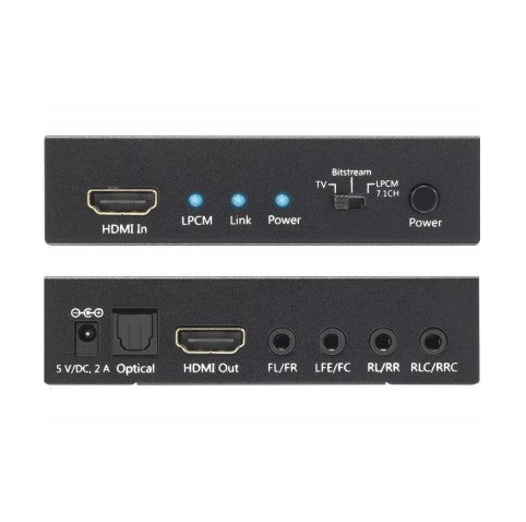 Techly IDATA HDMI-EA74K - Audio-Disembedder