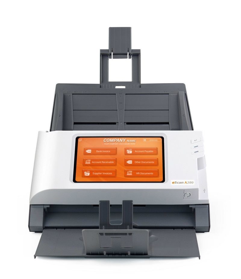 Plustek eScan A280 - Enterprise - Dokumentenscanner - CCD - Duplex - Legal - 600 dpi x 600 dpi - bis zu 20 Seiten/Min. (einfarbig)
