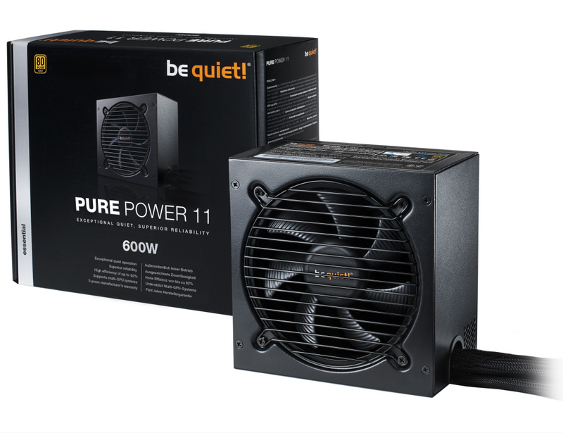 Be Quiet! Pure Power 11 - Netzteil (intern) - ATX12V 2.4/ EPS12V 2.92