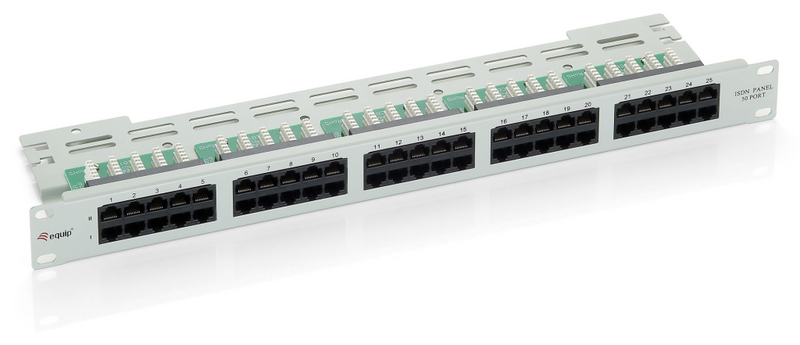 Equip ISDN So Patch Panel - Patch Panel - Hellgrau