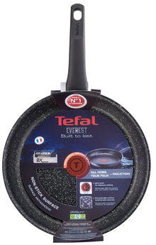 TEFAL C6360202 - Rund - Allzweckpfanne - Schwarz - 175 °C - Aluminium - Keramik - Gas - Halogen - Induktion