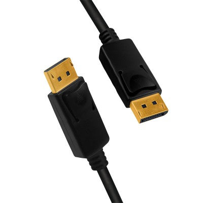 Techly DisplayPort 1.4 Anschlusskabel, St./St., 3m, schwarz