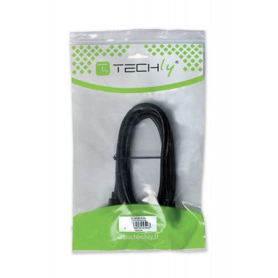 Techly DisplayPort 1.4 Anschlusskabel, M/M, 1m, schwarz