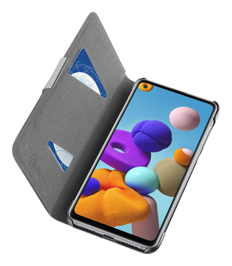 Cellularline BOOK3GALA21S - Flip case - Samsung - Galaxy A21s - 16,5 cm (6.5 Zoll) - Schwarz