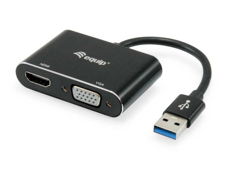Equip 133386 - 3.2 Gen 1 (3.1 Gen 1) - USB Typ-A - HDMI-Ausgang - 1920 x 1080 Pixel