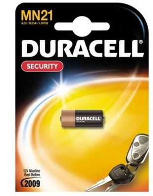 Duracell Security MN21 - Batterie für Autodiebstahlsicherung