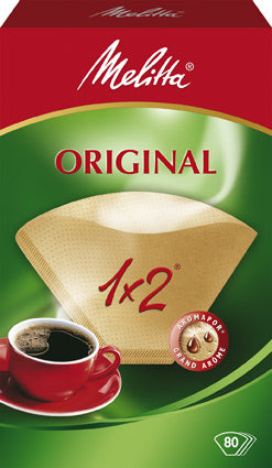 MELITTA 17808.7 - Einweg-Kaffeefilter - Papier - Braun - 80 Stück(e)