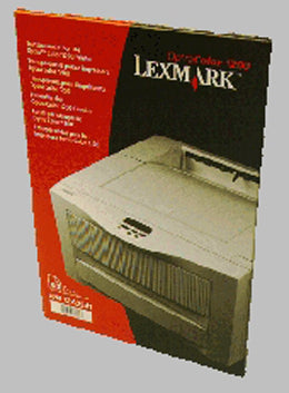 Lexmark A4 (210 x 297 mm) 50 Stck. Transparentfolien
