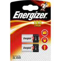 Energizer 123 - Batterie 2 x CR123A - Li - 1500