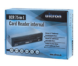 Ultron 48558 - Schwarz - Windows 2000/XP/Vista Mac OS Linux - USB 2.0 - 238 g - 208 mm - 145 mm