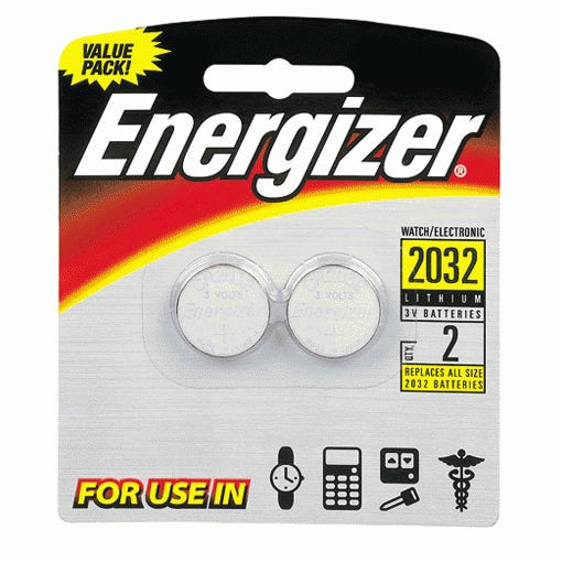 Energizer 2032 - Batterie 2 x CR2032 - Li