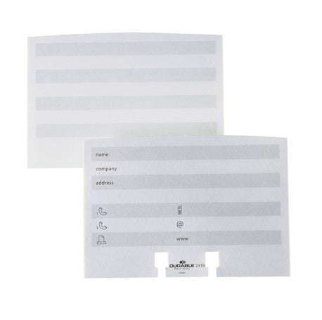 Durable 2419-02 - Weiß - 100 Stück(e)