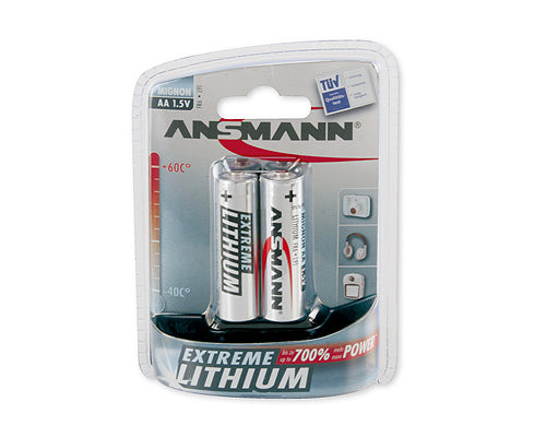 Ansmann Mignon Extreme Lithium - Batterie 2 x AA-Typ