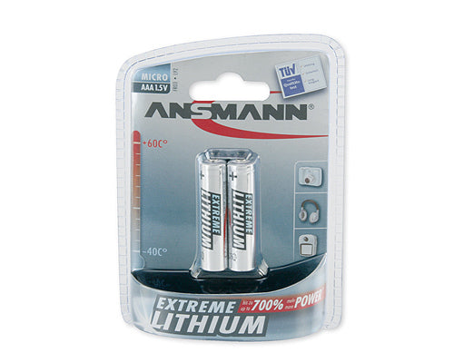 Ansmann Extreme Lithium Micro - Batterie 2 x AAA